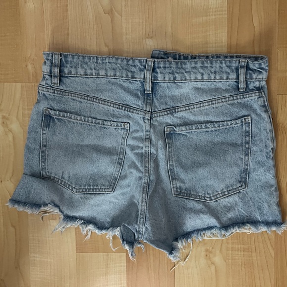 Zara high rise jean shorts - Picture 1 of 2